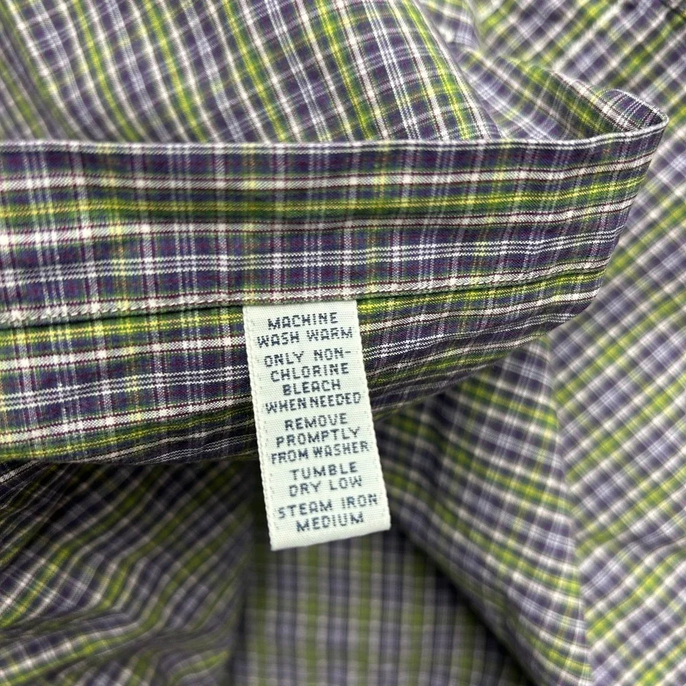 Polo Ralph Lauren Regent Classic Fit Plaid Button Up Shirt Mens Size 2XLT Tall‎